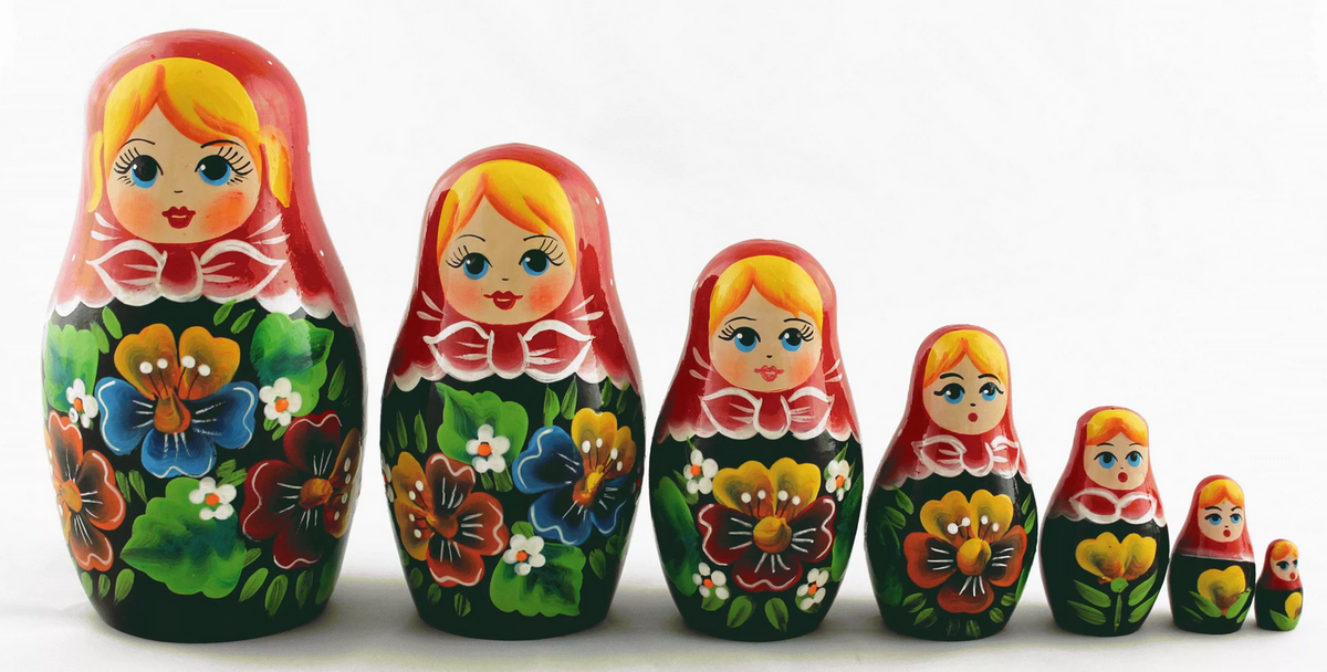 Matryoshka dolls Karusel