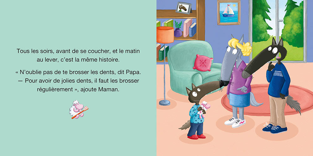 P'tit Loup se brosse les dents – Karusel