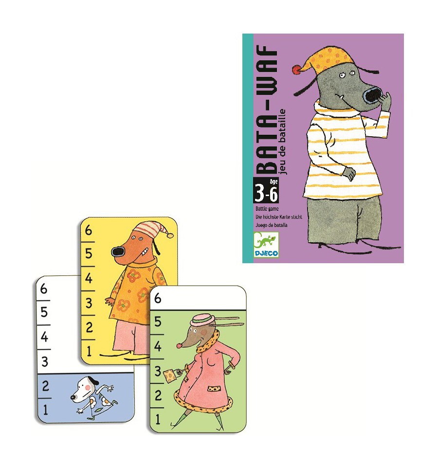 Bata-Waf a Fun Card Game for Preschoolers